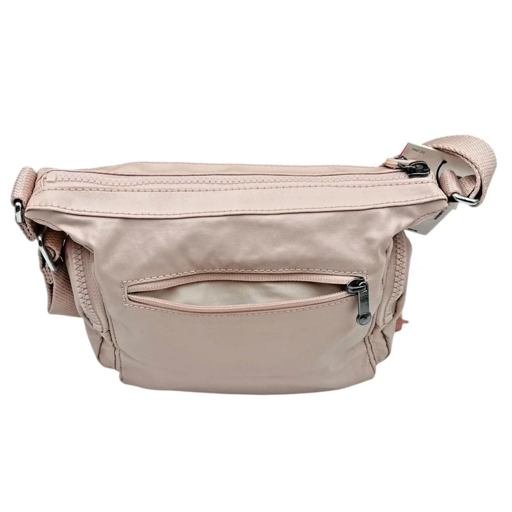 Kipling Women's Gabbie Mini SmallCrossbody Bag Pink Shine Multiple Compartments